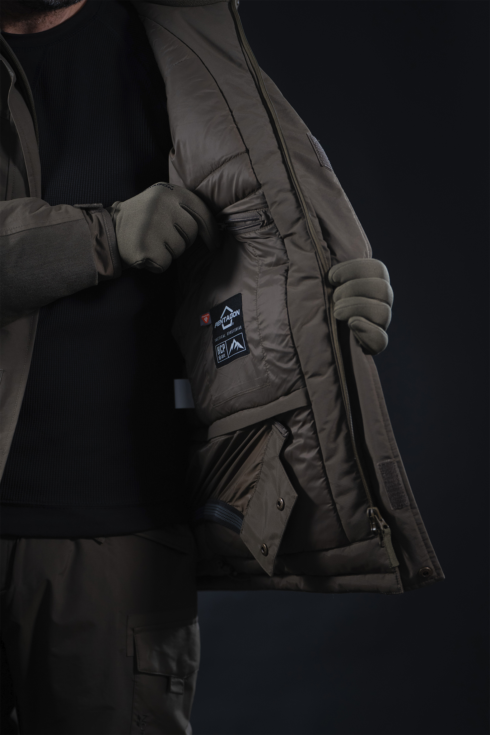 Pentagon HCP V2.0 Parka (robuste Winterjacke für Männer)
