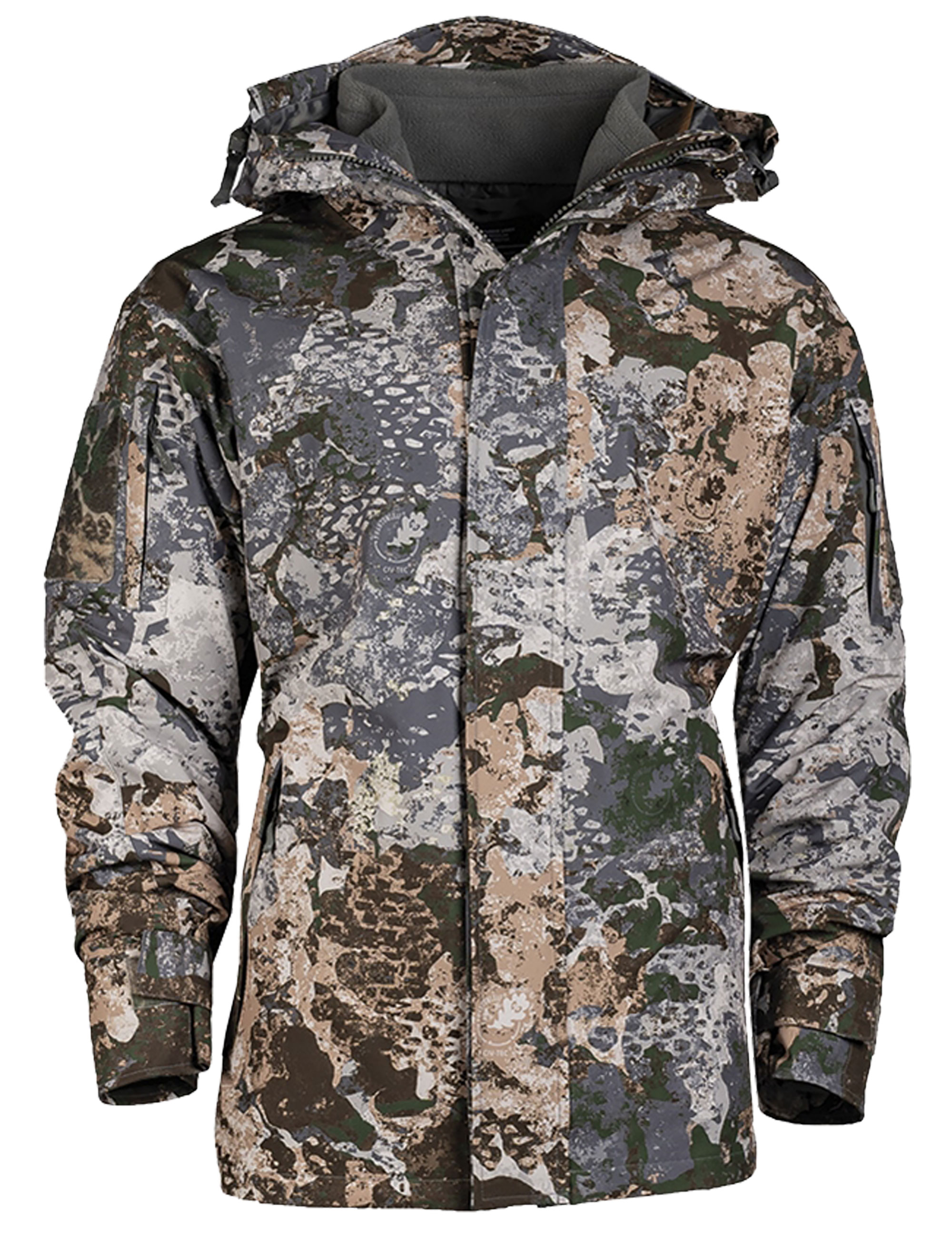 Regenjacke Nässeschutz mit Fleecejacke Phantomleaf WASP I