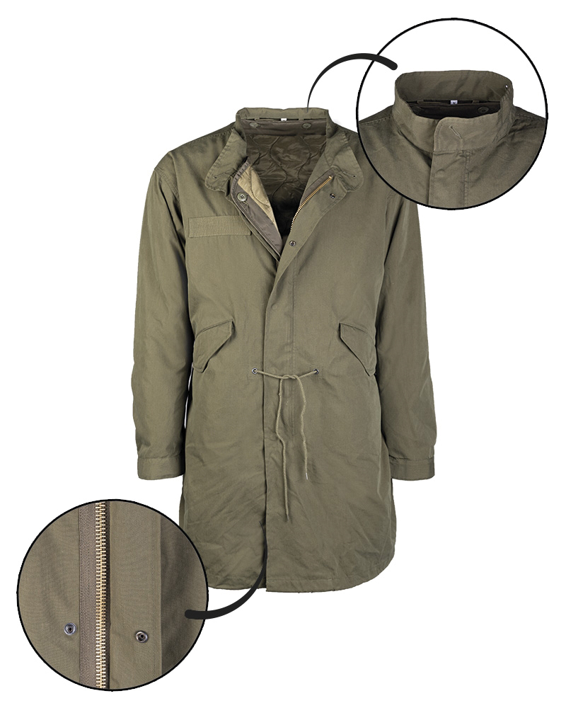 Mil-Tec US Shell Parka M65 mit Liner