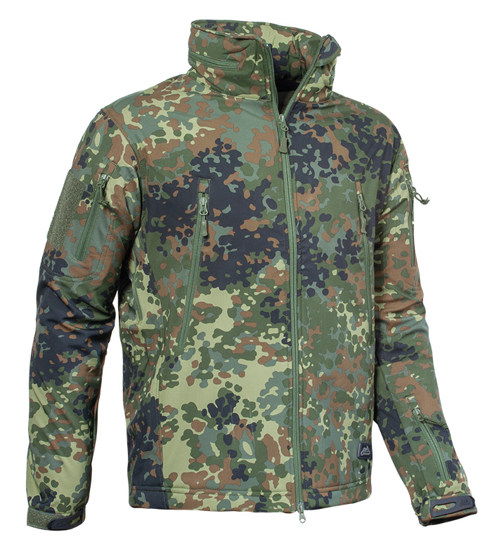 Helikon Gunfighter Softshell Jacke Flecktarn