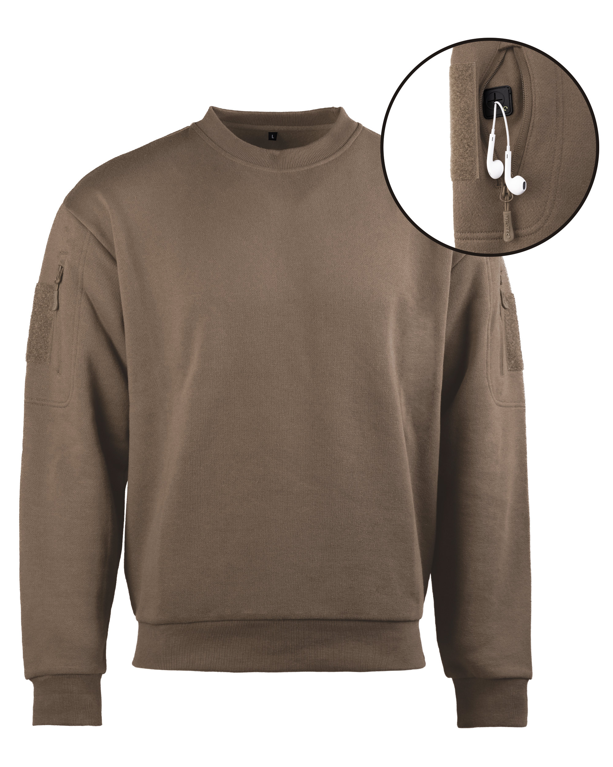 Mil-Tec Tactical Sweatshirt (Rundhals Pullover)