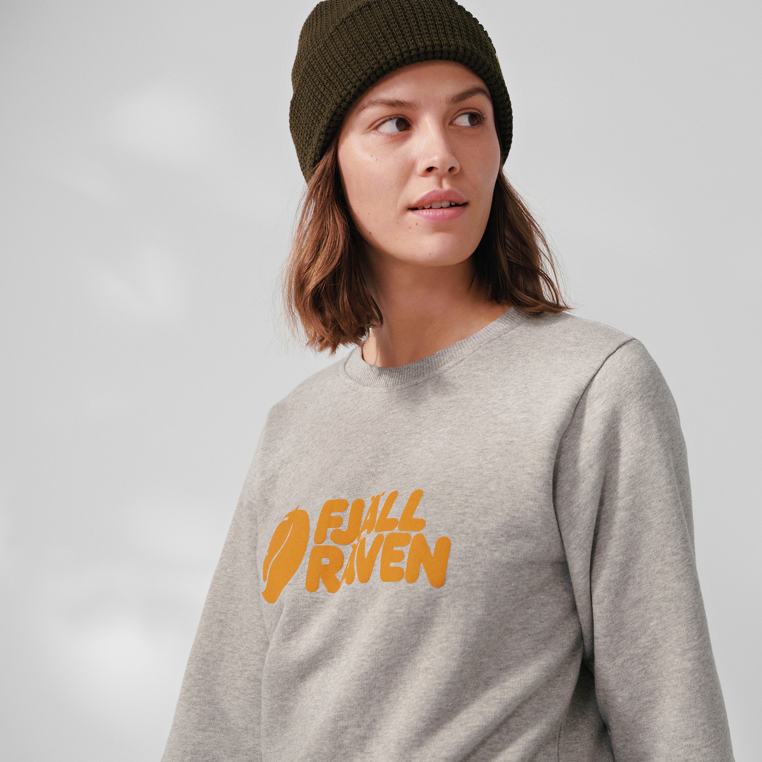 Fjällräven Logo Felpa-Jersey Women Sweater