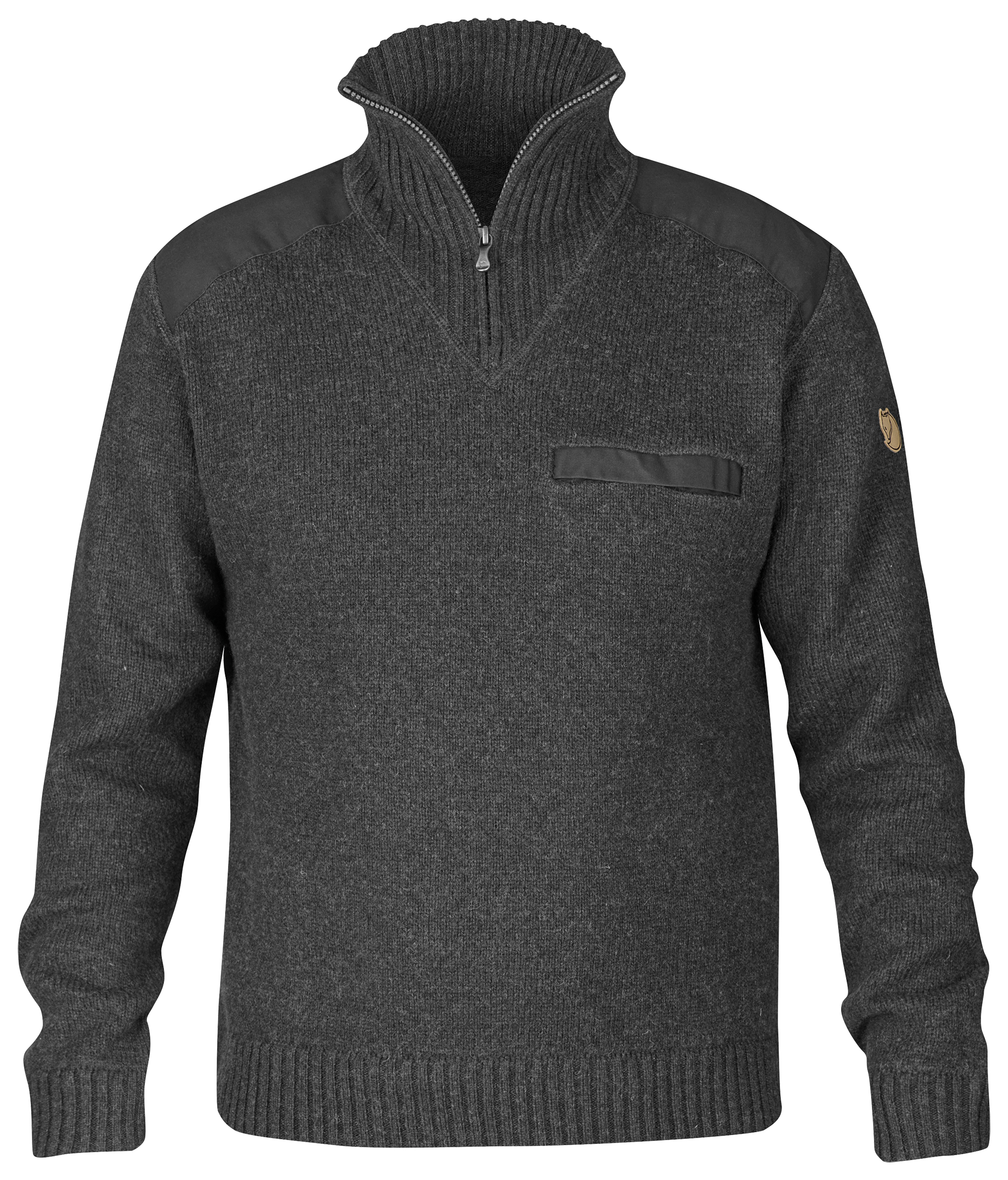 Fjällräven Koster Sweater Wollpullover Dark Grey