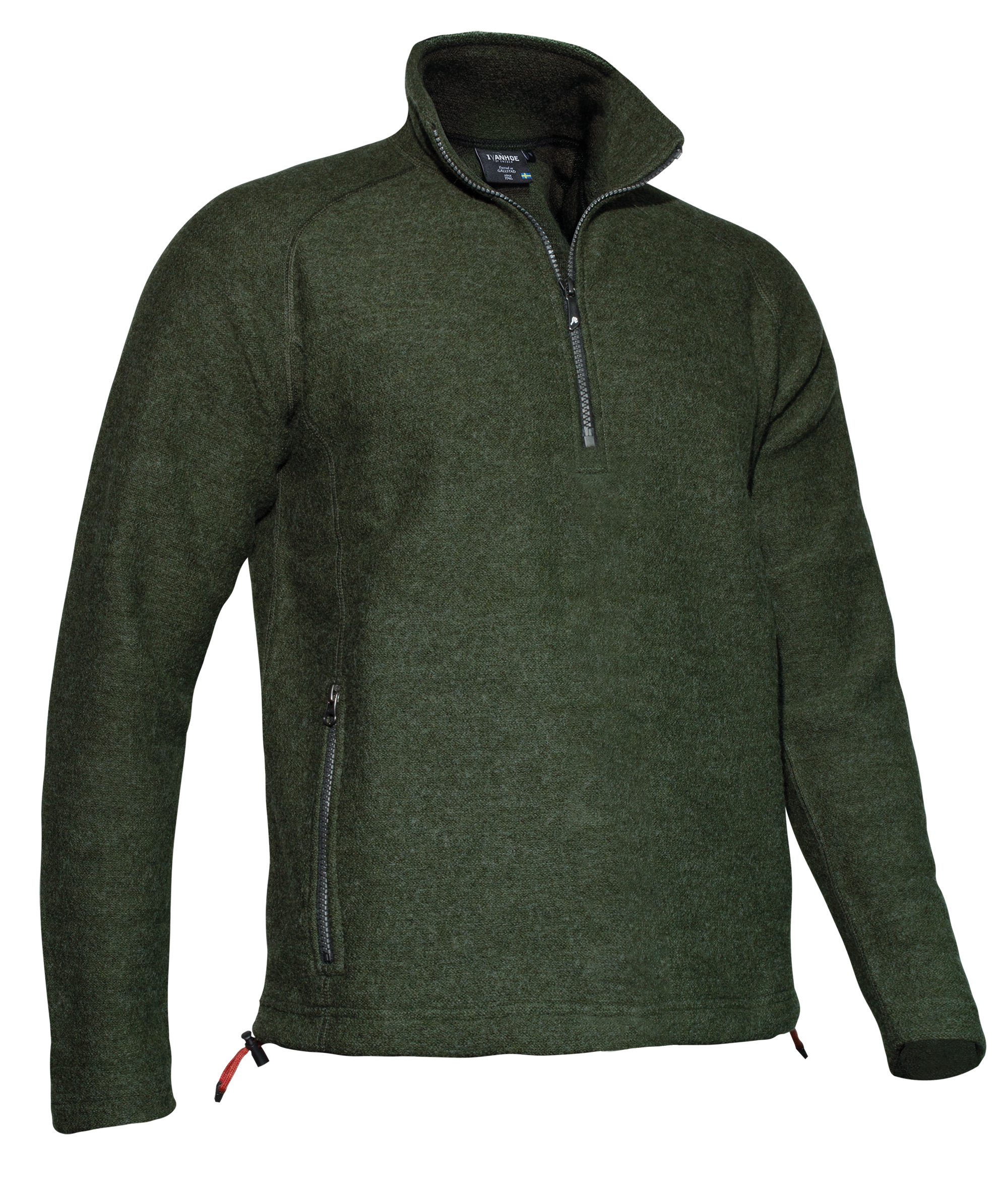 Ivanhoe of Sweden Brodal Half Zip Wollpullover