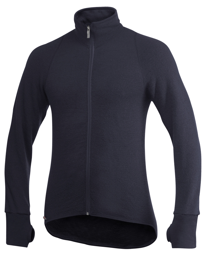 Woolpower Thermo Jacke Navy 600 mit Reißverschluß