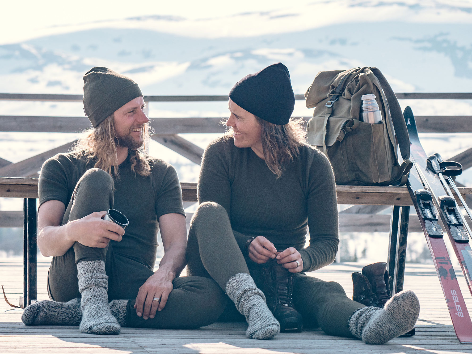 Woolpower Unterhose lang 200 ohne Eingriff