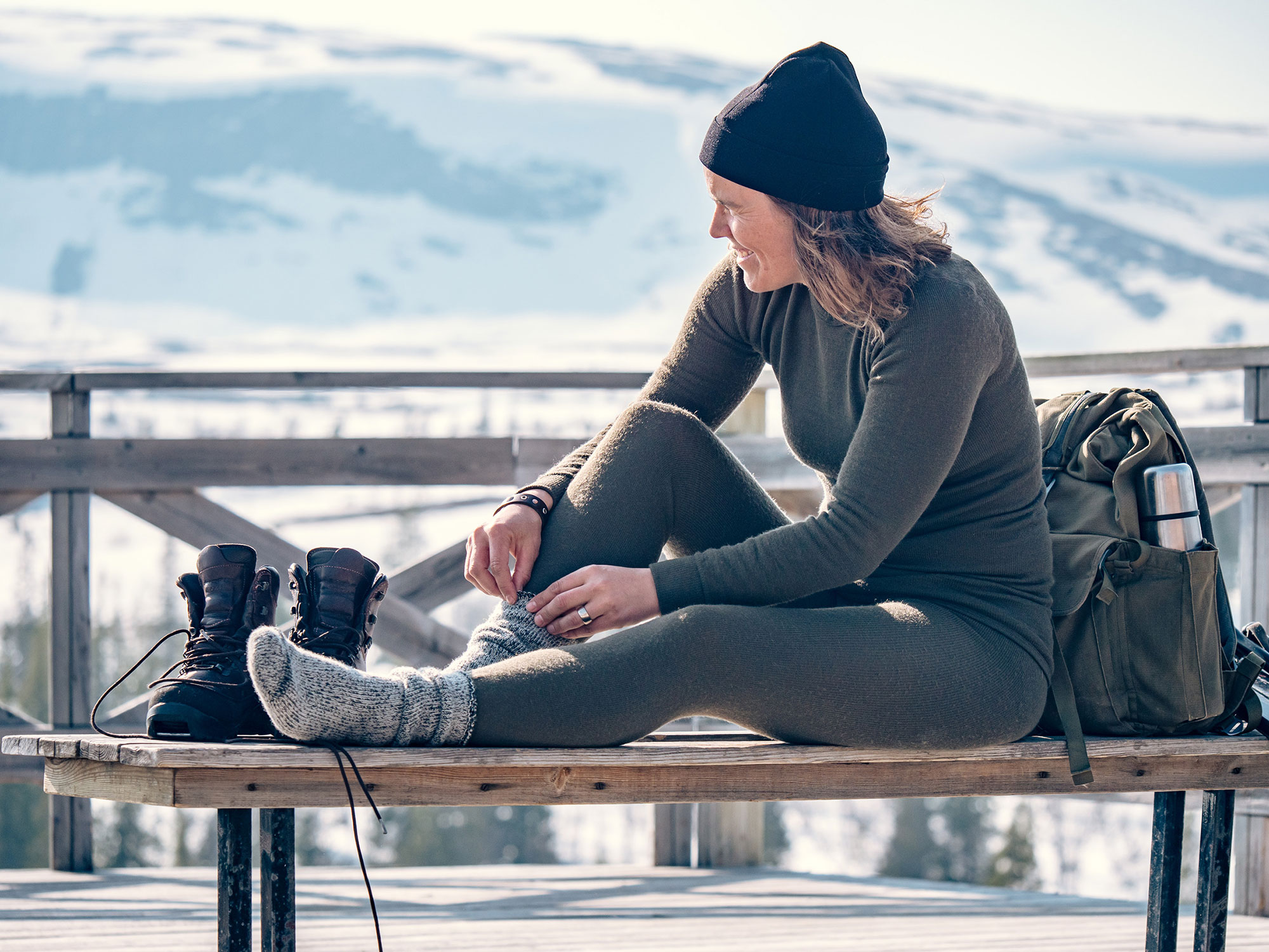 Woolpower Unterhose lang 200 ohne Eingriff