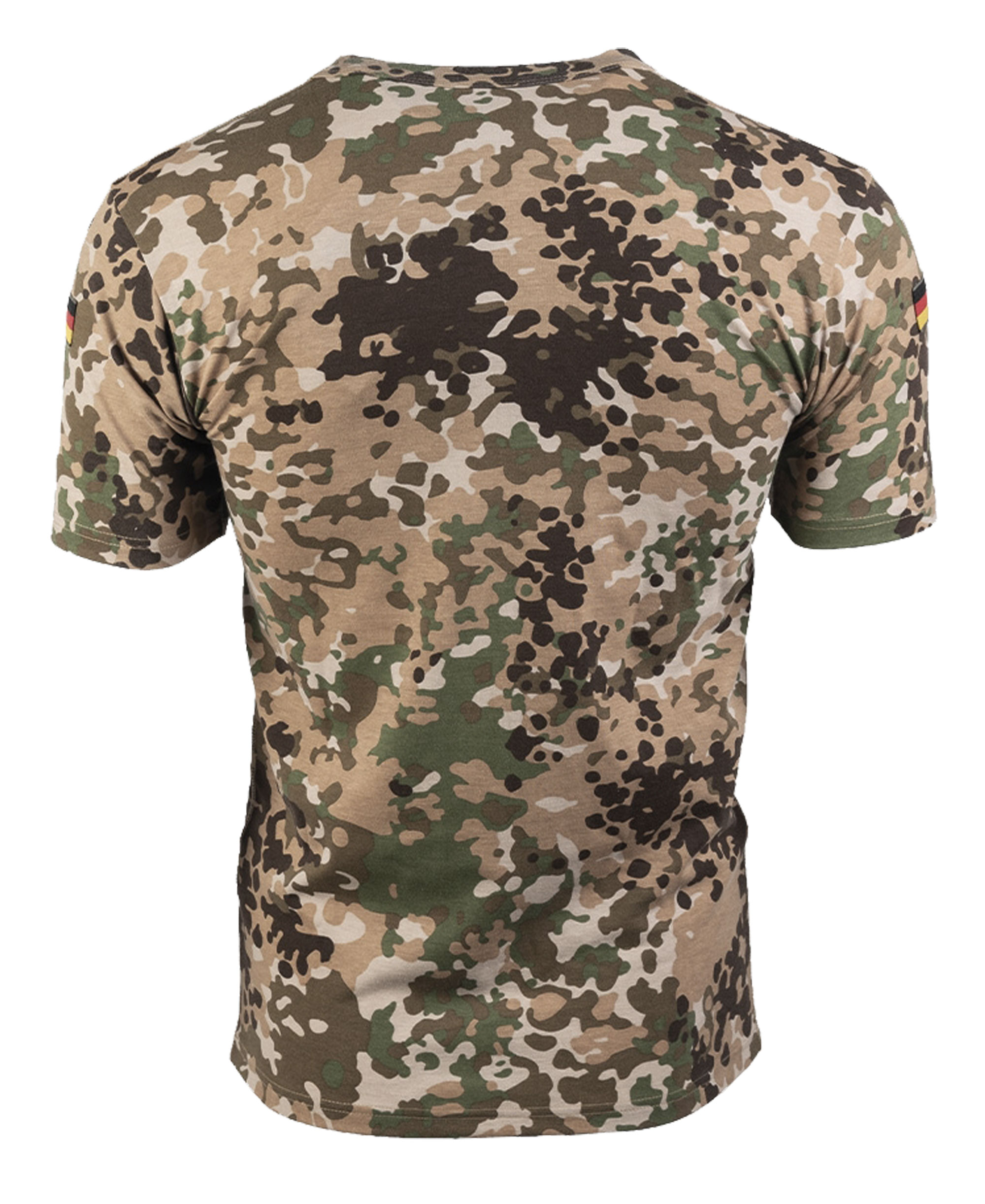 Mil-Tec BW Tropen T-Shirt Arid Fleck® (mit Abzeichen)