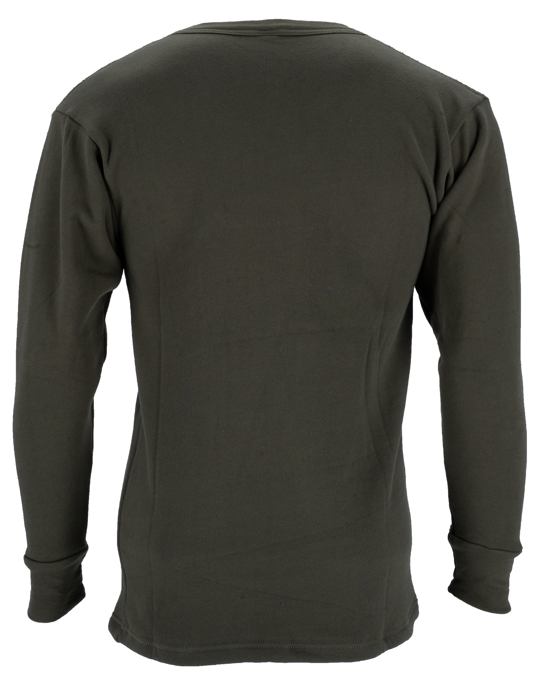 BW Winter Unterhemd Plüsch dunkel oliv