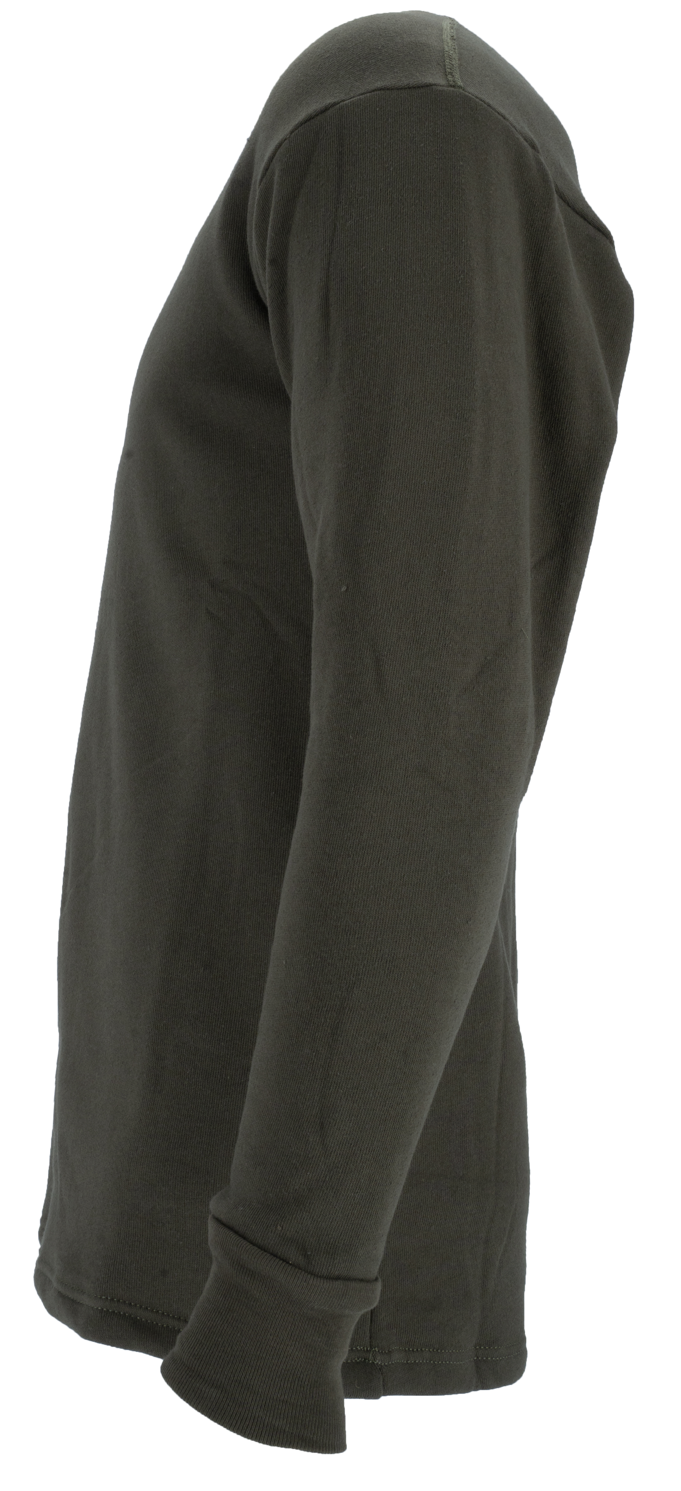 BW Winter Unterhemd Plüsch dunkel oliv