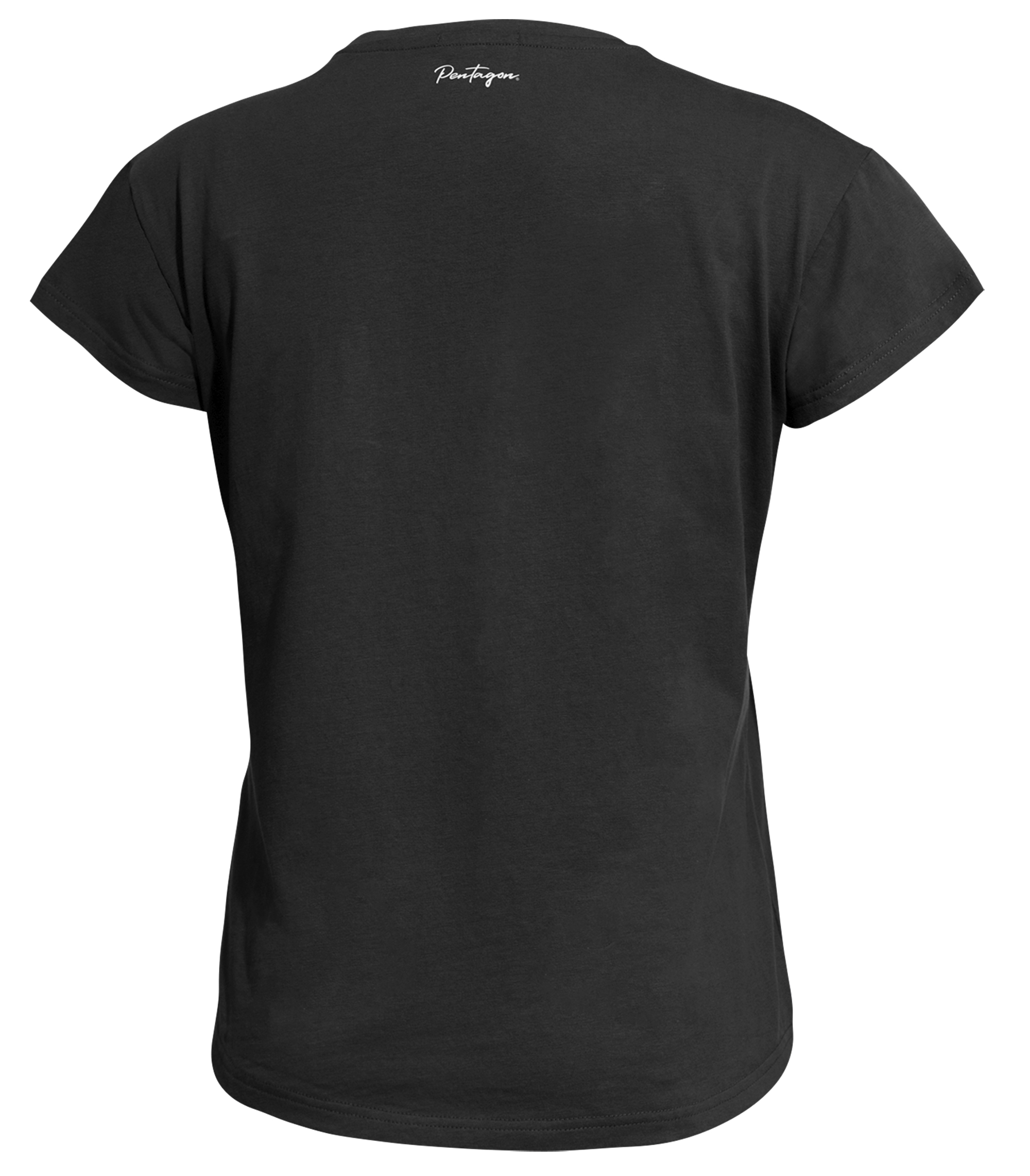 Pentagon Whisper Calligraphie (T-Shirt Frauen)