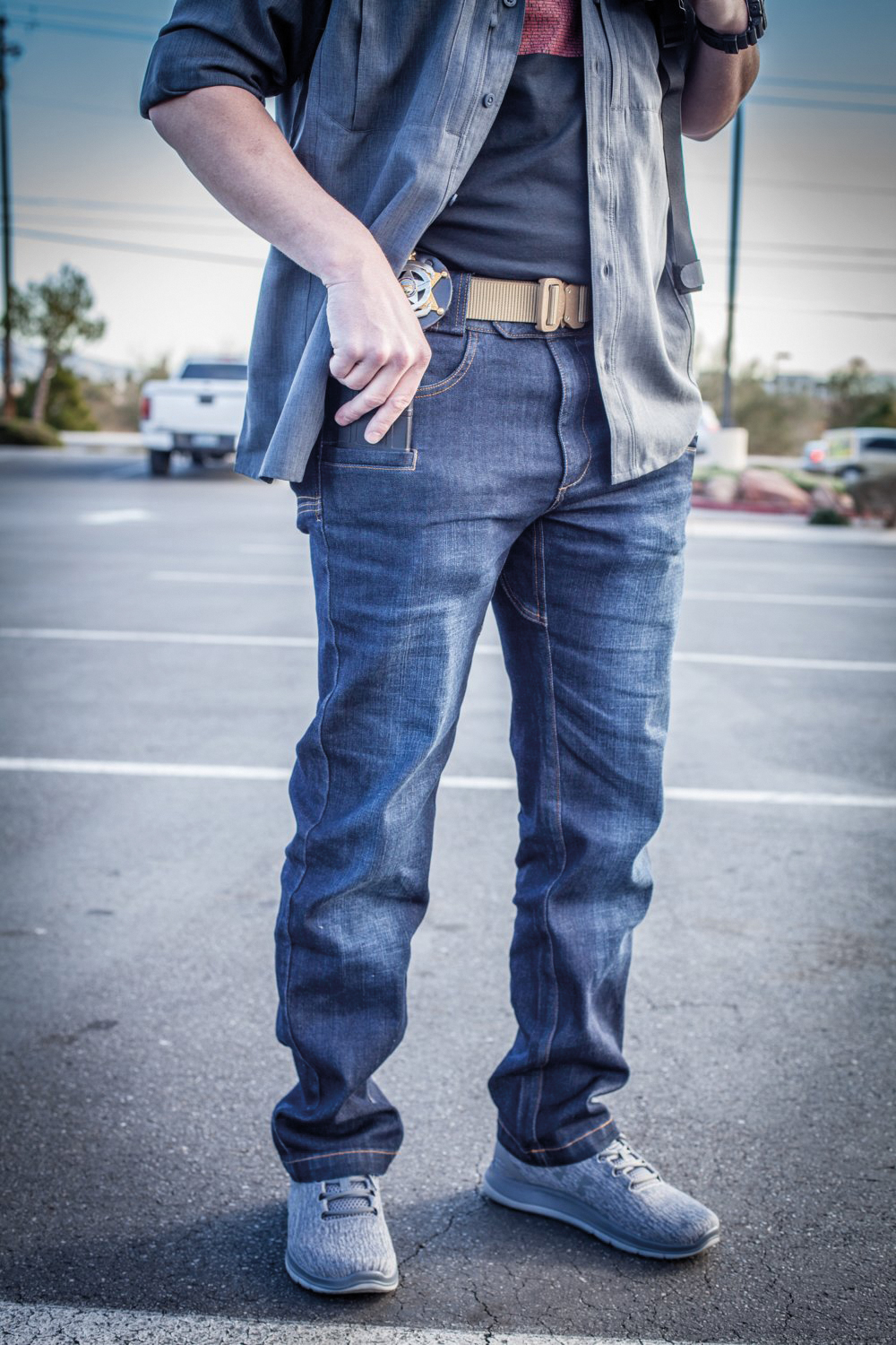 Helikon Greyman Tactical Jeans Denim Mid