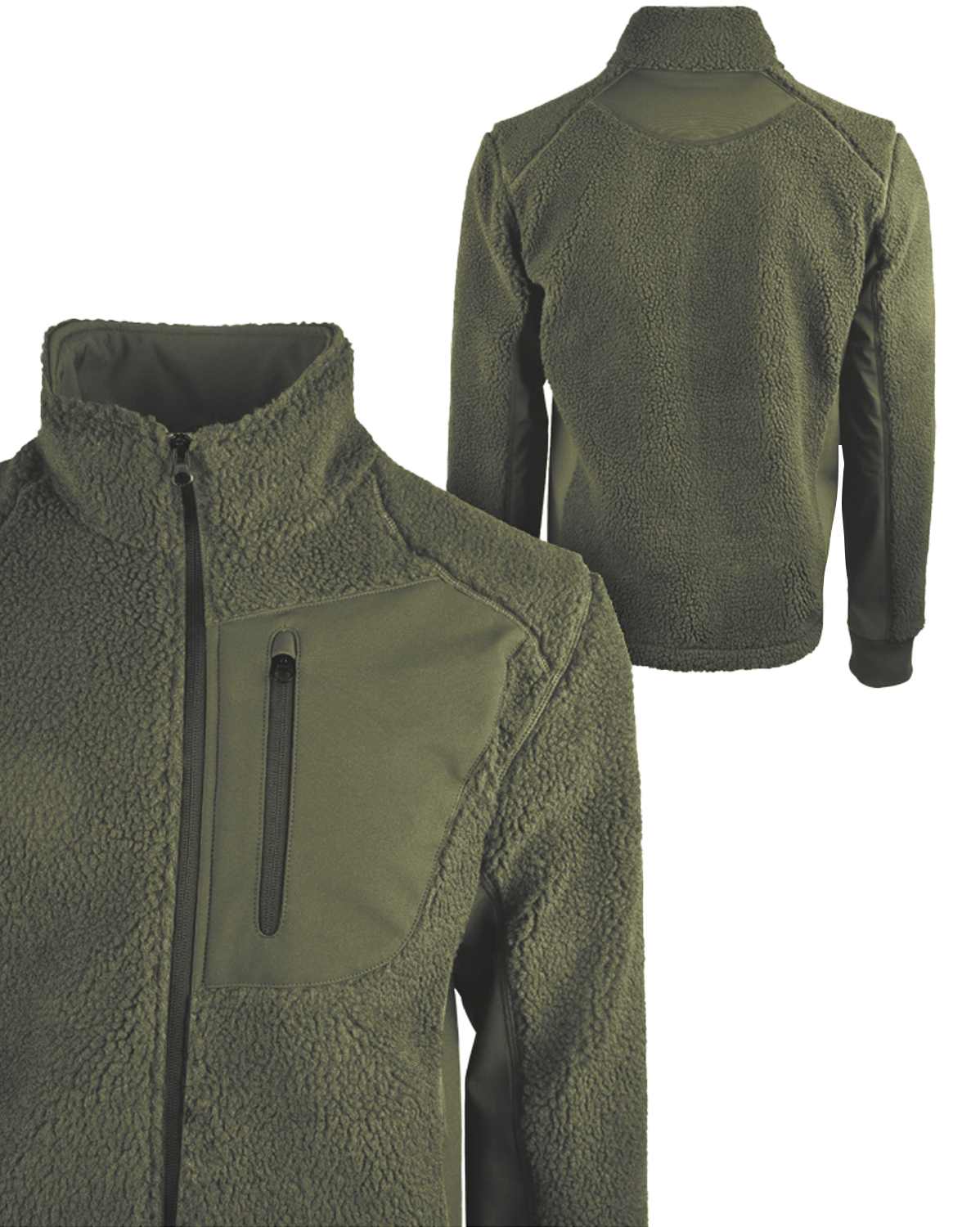 Mil-Tec - Bearforce Kälteschutz Jacke (Teddy Fleece)