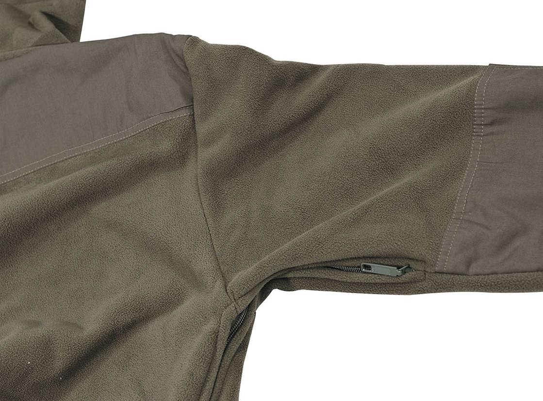 Fleecejacke Mountain-Army Oliv
