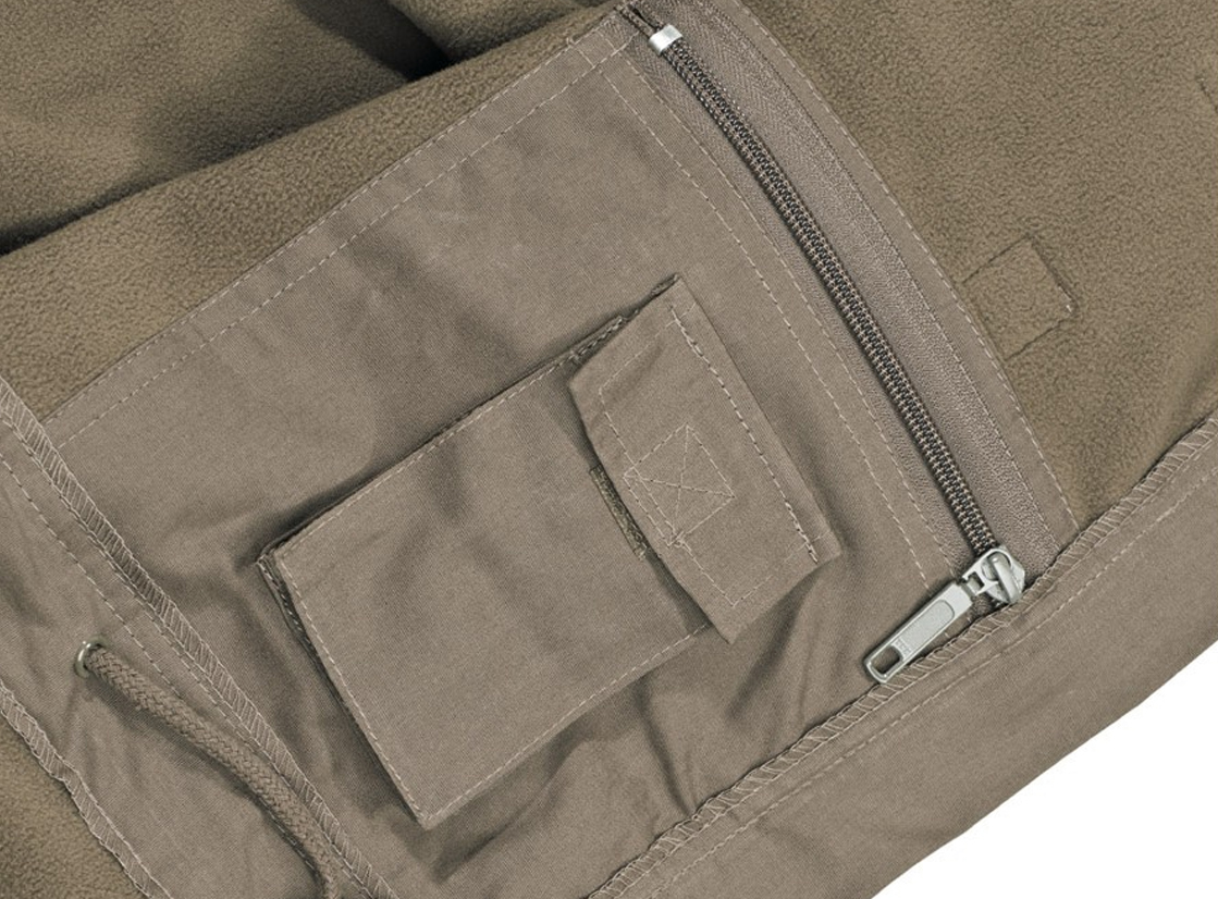 Fleecejacke Mountain-Army Oliv