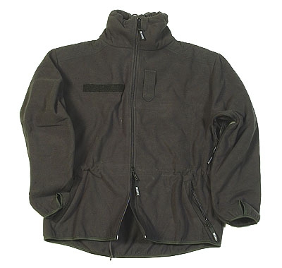Fleecejacke Mountain-Army Schwarz