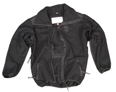 Fleecejacke Mountain-Army Schwarz