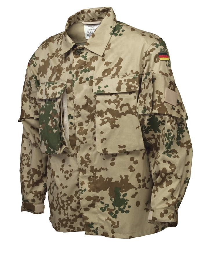 BW Einsatzkampfbluse KSK 3-Farben Tropentarn