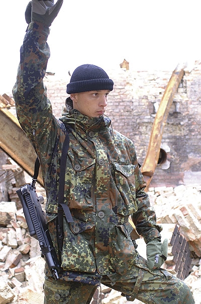 BW KSK Einsatzjacke Flecktarn Neu