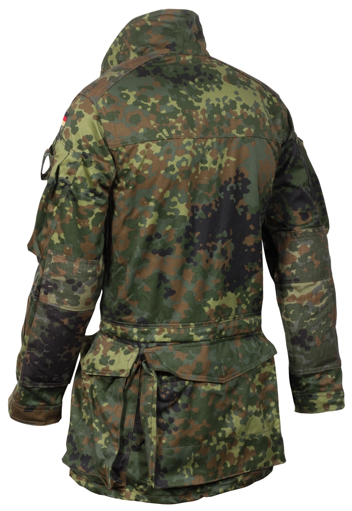 BW Einsatzkampfjacke Lang Flecktarn