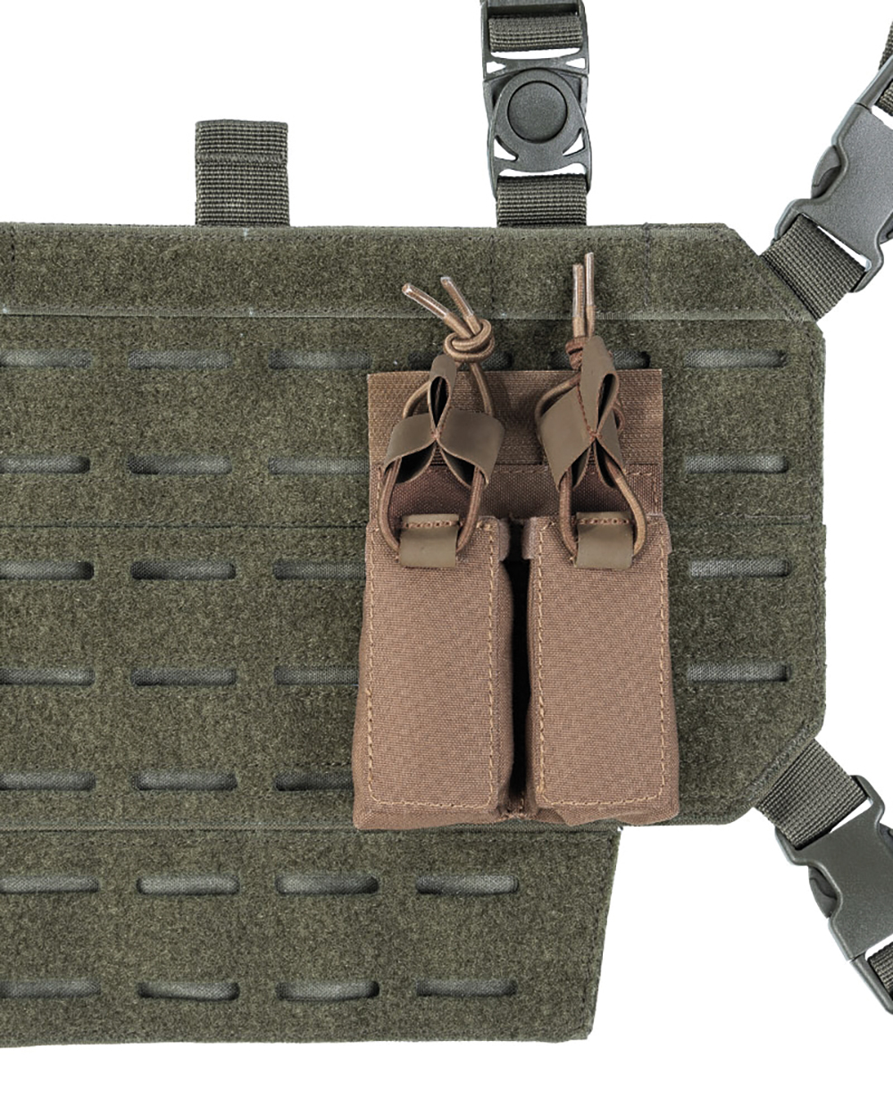 Mil-Tec Magazintasche Pistol Double mit Klettrücken