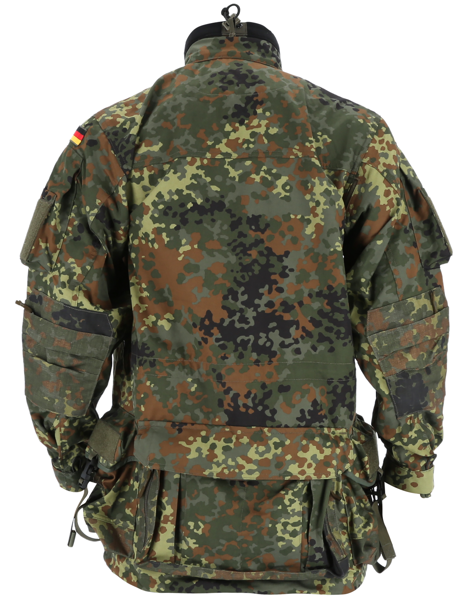 BW Leo Köhler Einsatzkampfjacke KBS lang Flecktarn