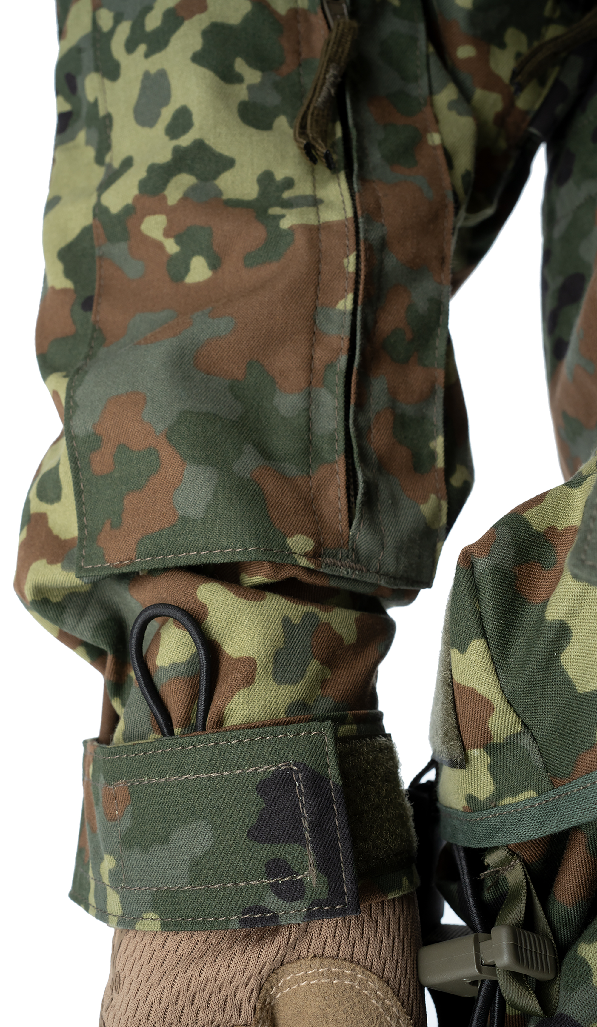 BW Leo Köhler Einsatzkampfjacke KBS lang Flecktarn