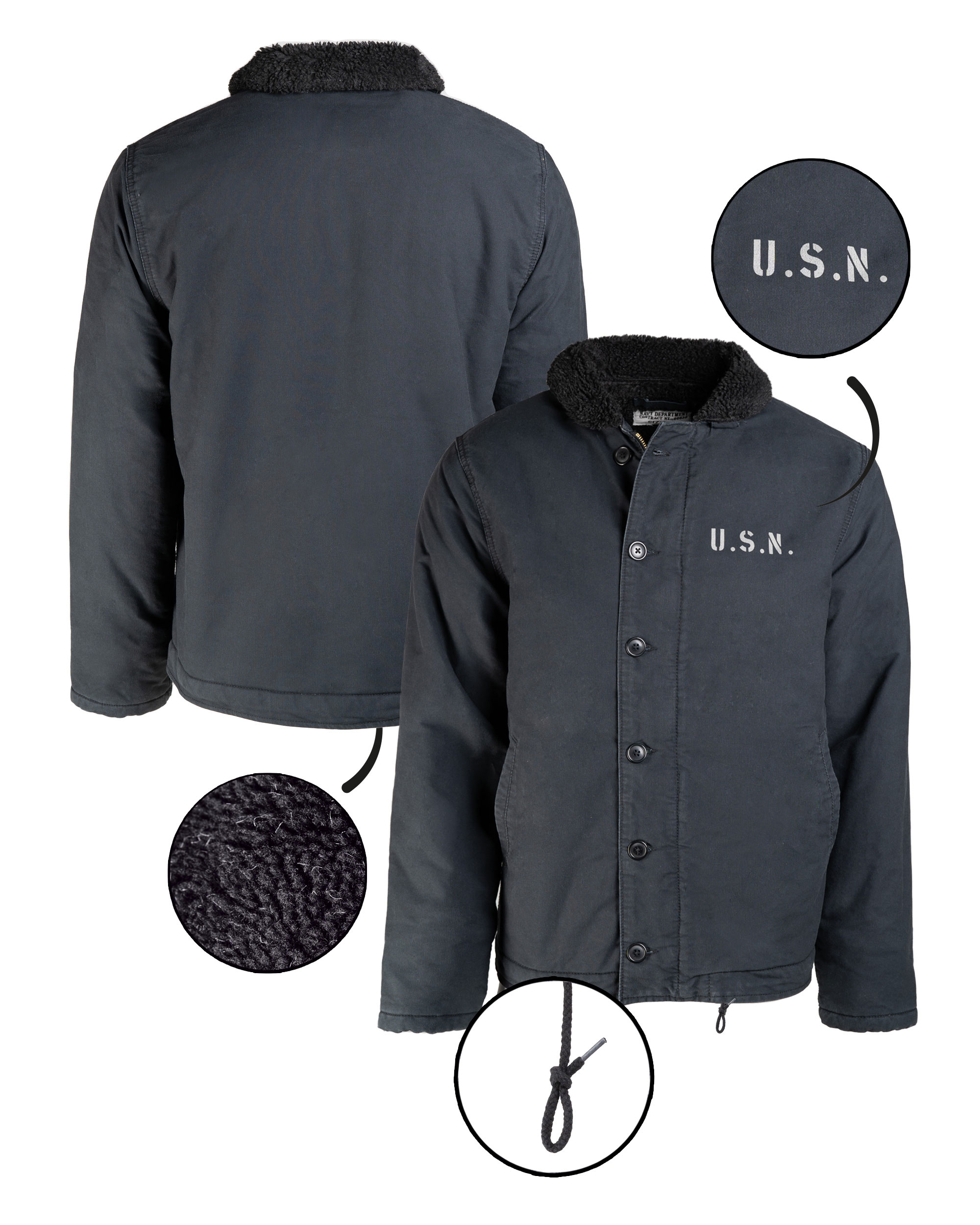 Mil-Tec US Navy Deck Jacket N-1