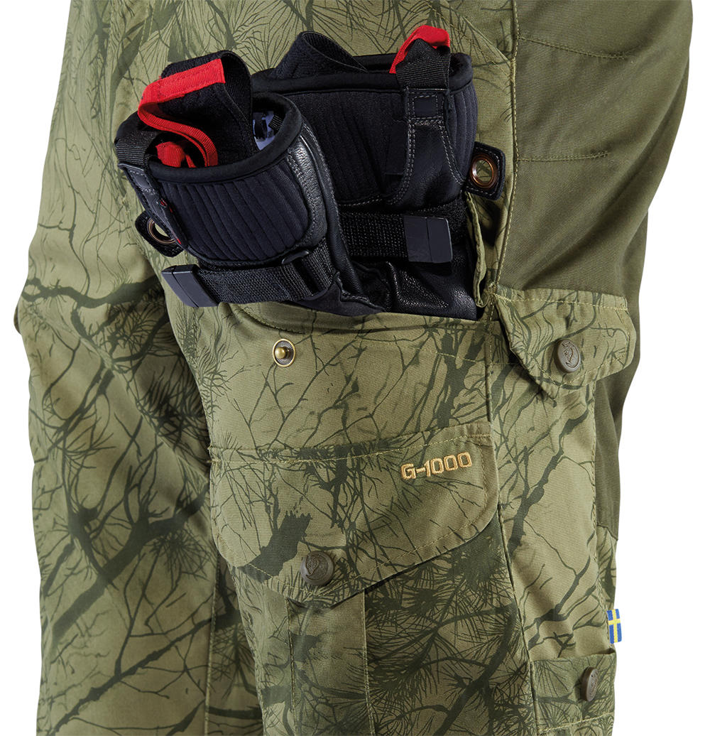 Fjällräven Barents Pro Hunting Trousers Camo Green Jagdhose