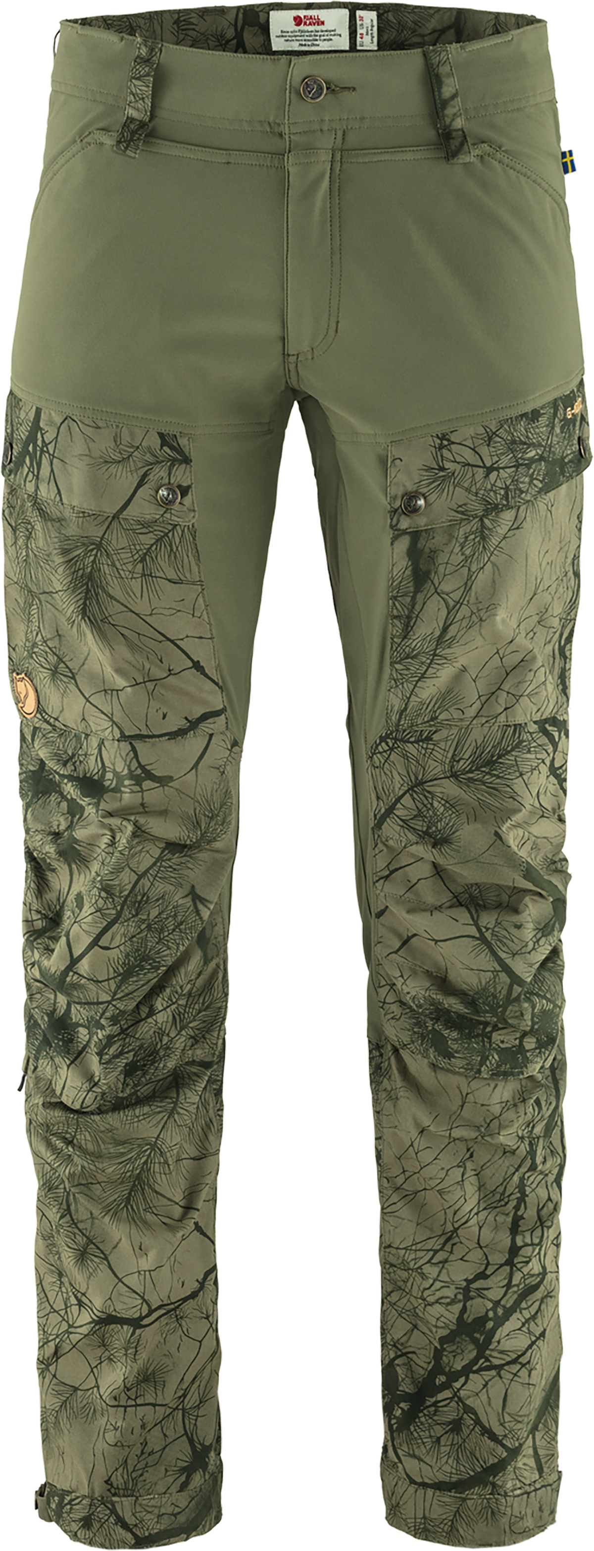 Fjällräven Keb Trousers Long Camo Green