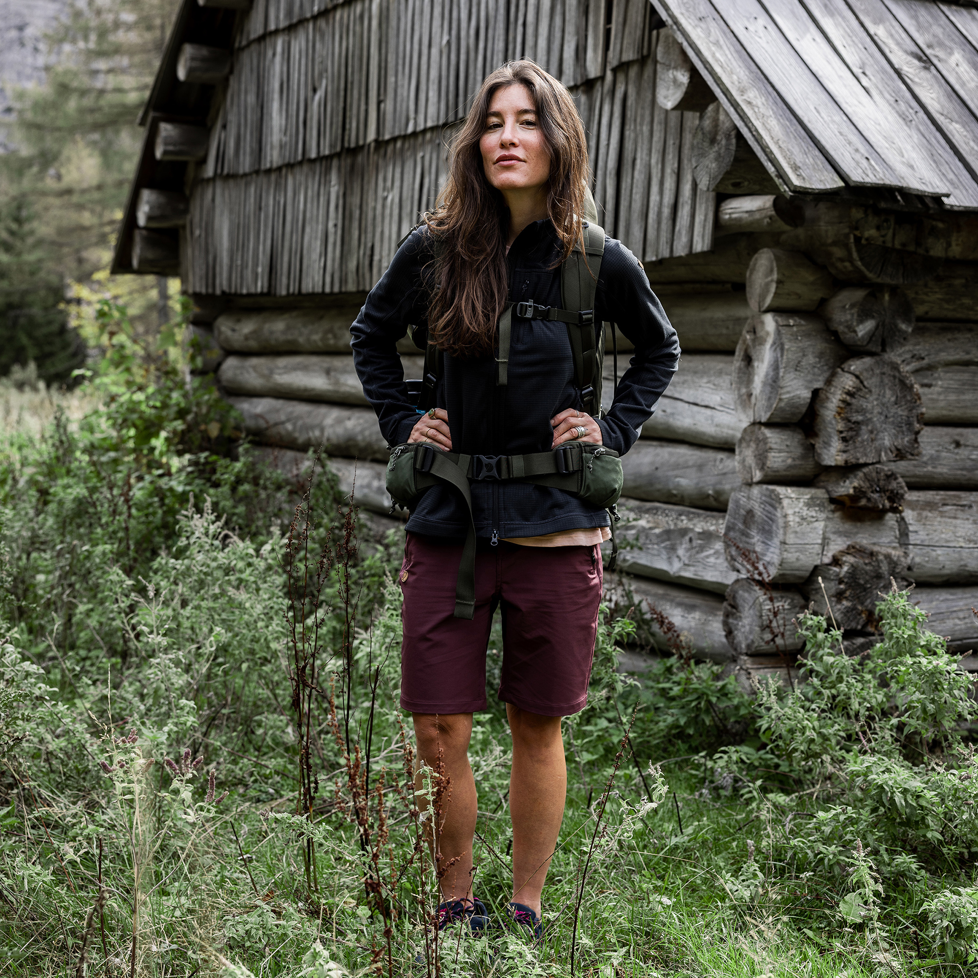 Fjällräven Frauen Abisko Trail Stretch Shorts