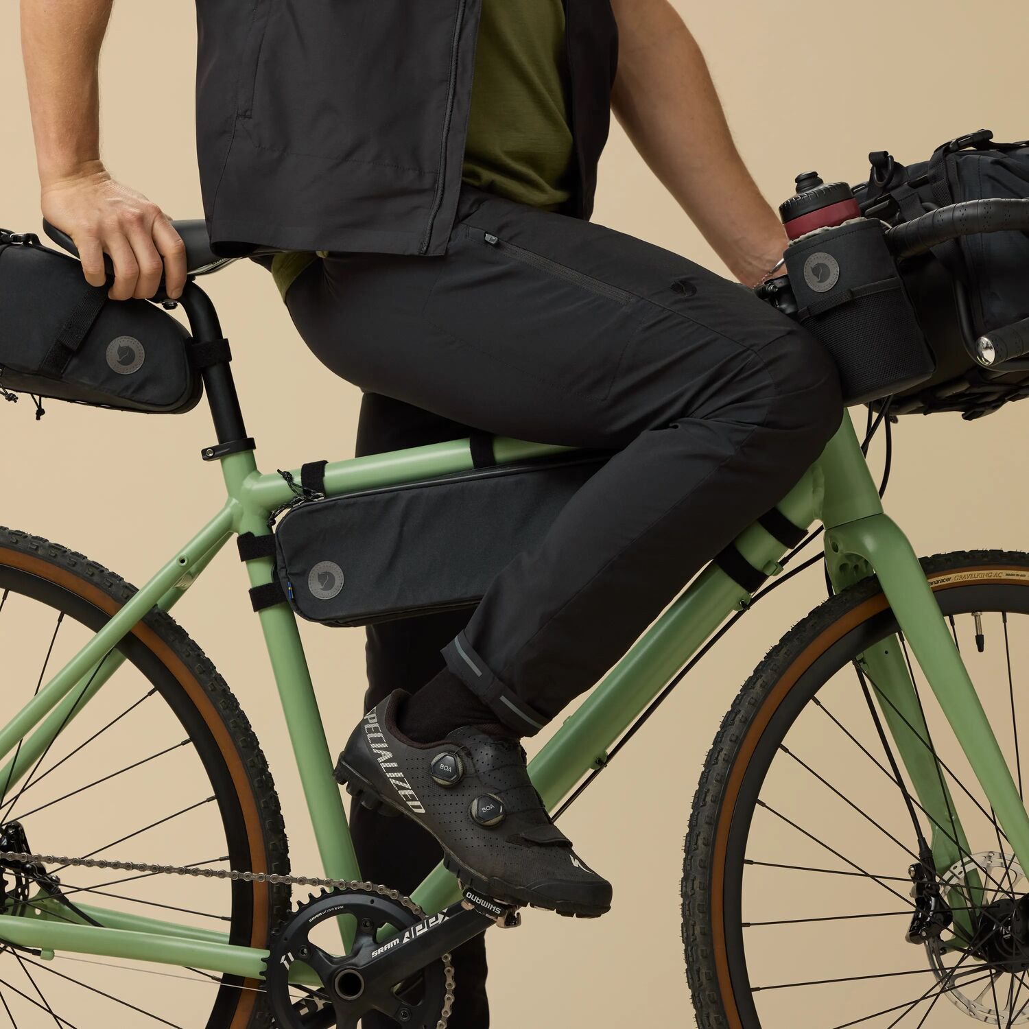 Fjällräven Hoja Hybrid Trousers (sportliche Hose)