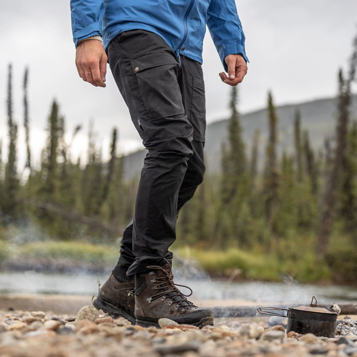 Fjällräven Abisko Hybrid Trail Trousers (Trekking Hose)