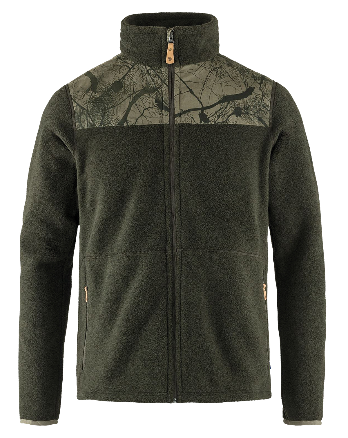 Fjällräven Lappland Fleece Jacket Camo Green