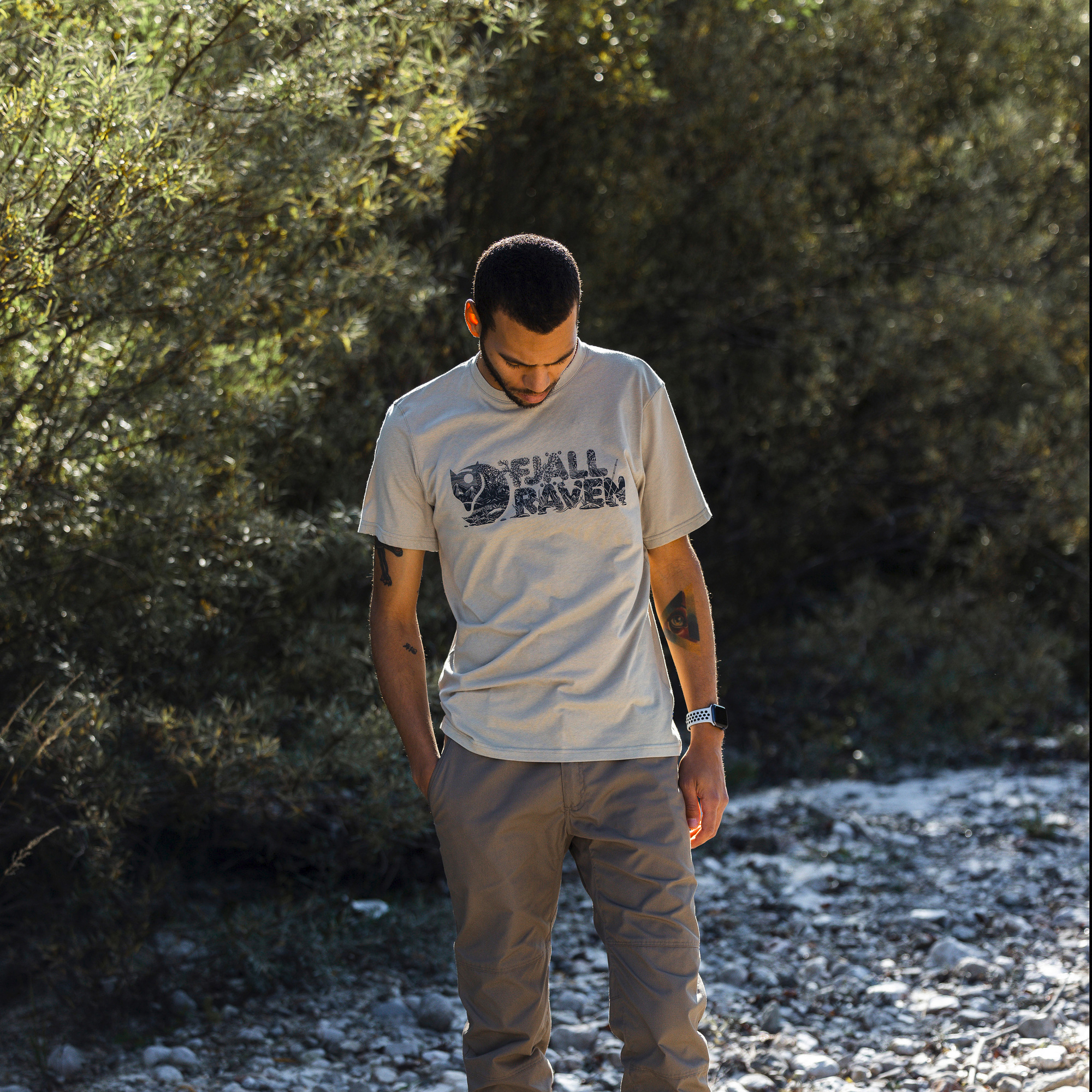 Fjällräven Lush Logo T-Shirt (Männer)