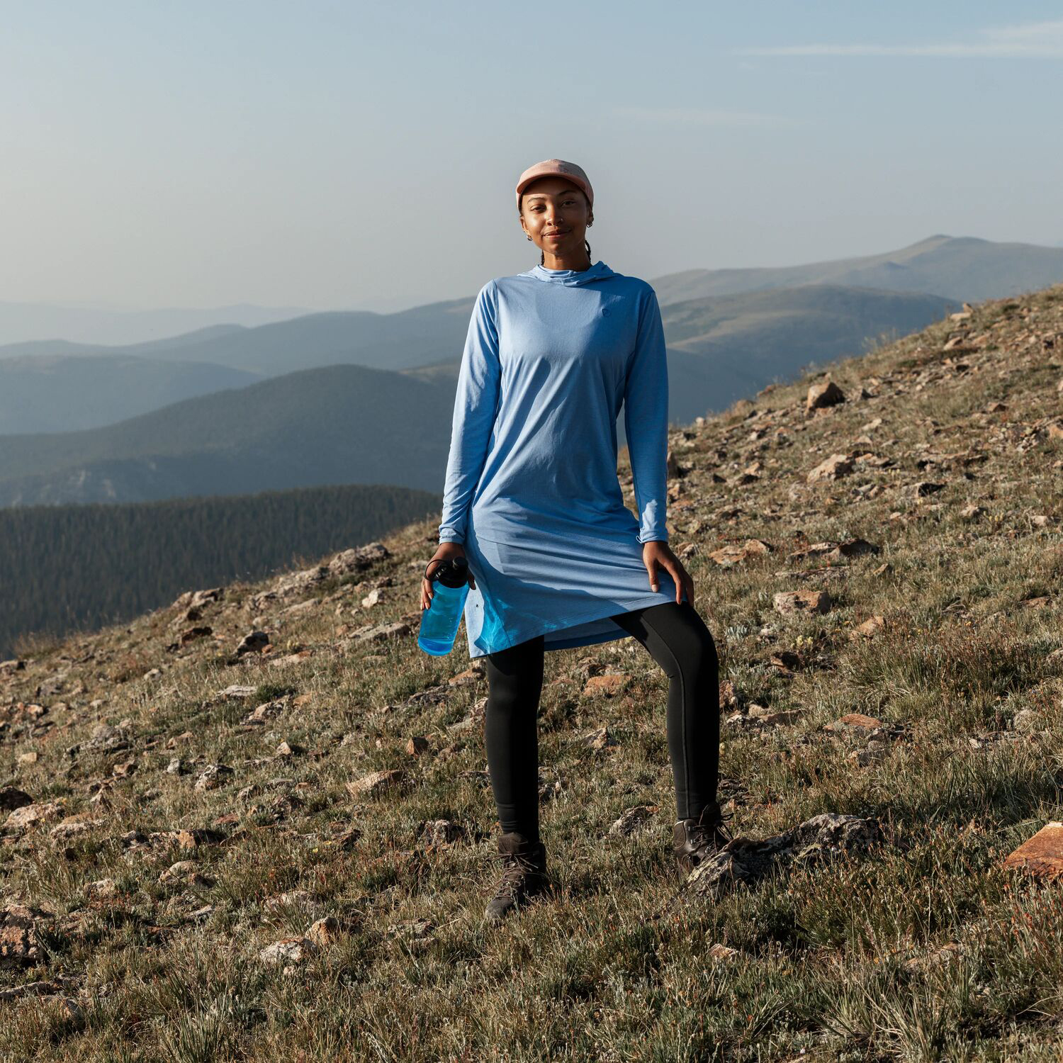 Fjällräven Abisko Sun-Hoodie Dress (Sommer Kleid)