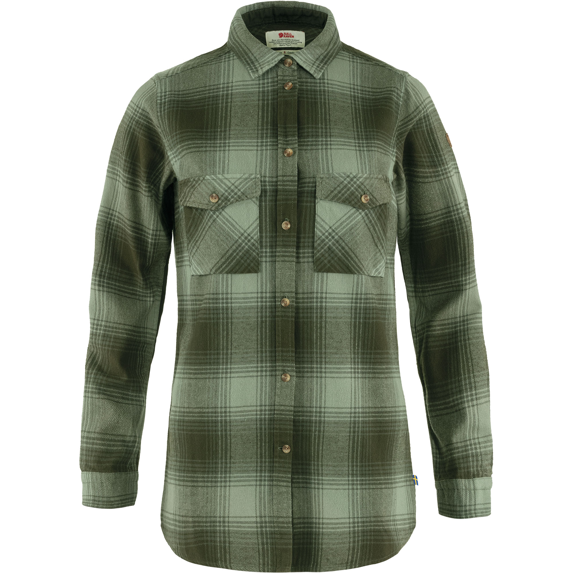 Fjällräven Övik Twill Shirt LS Women Flanellhemd