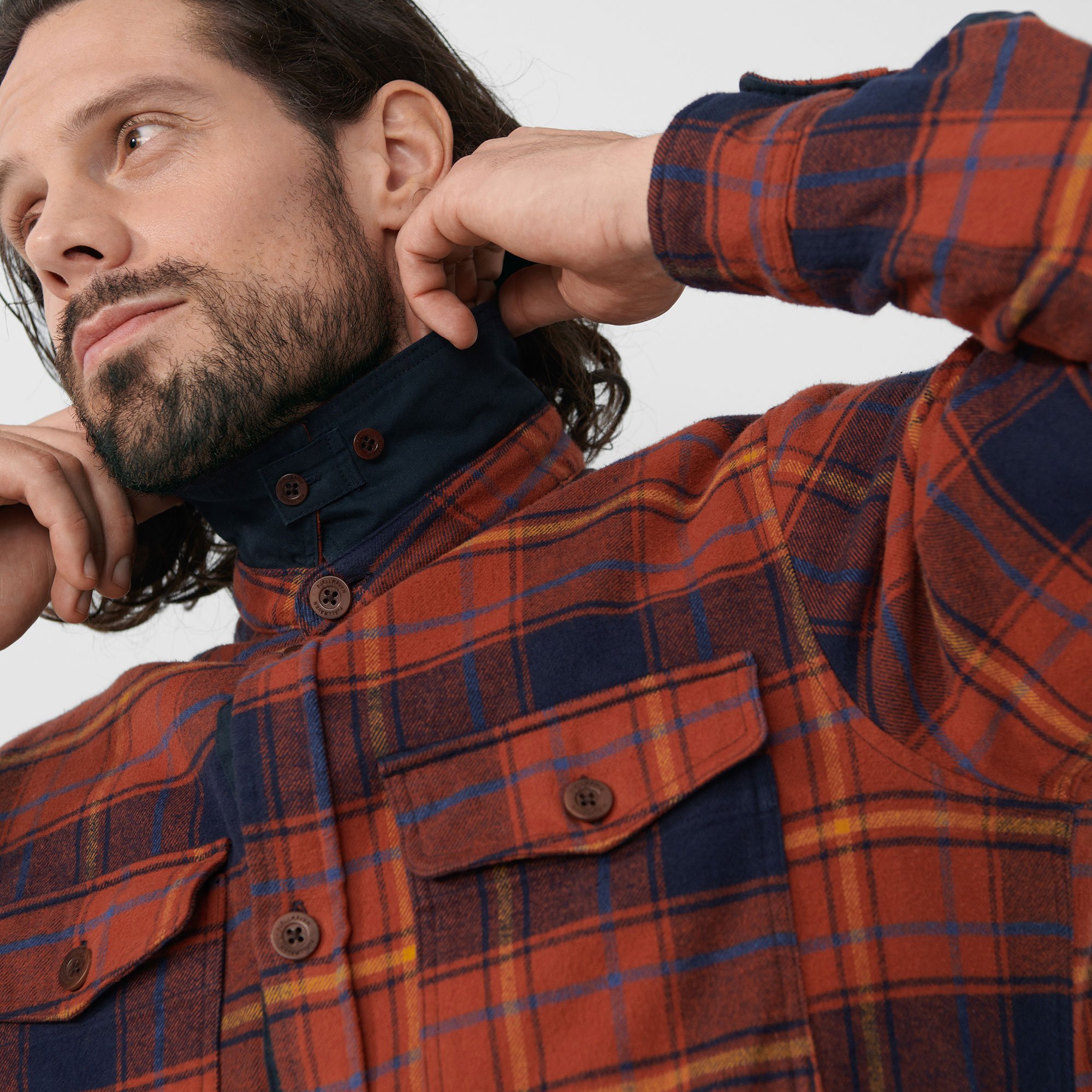 Fjällräven Övik Lite Padded Shirt Männer Flanellhemd