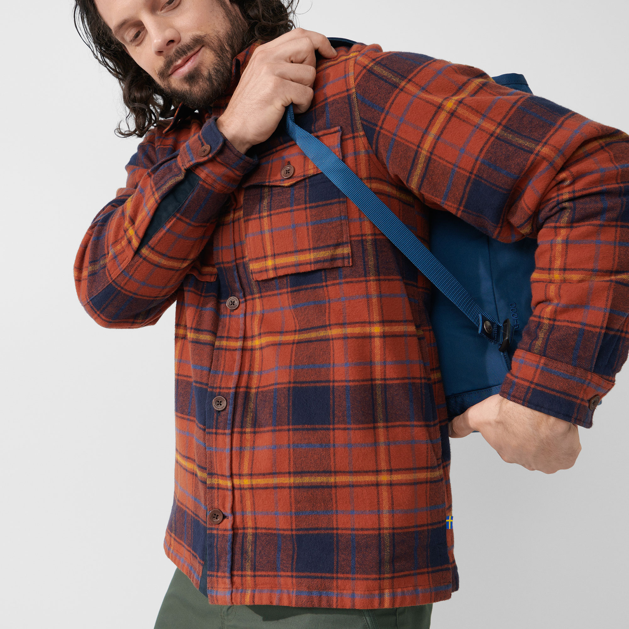 Fjällräven Övik Lite Padded Shirt Männer Flanellhemd