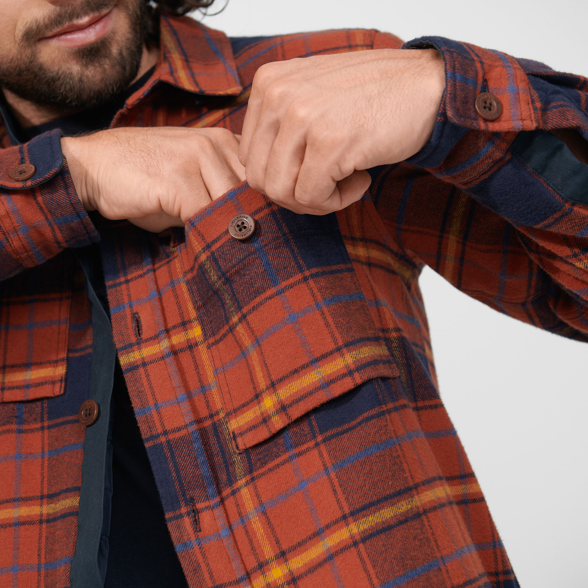 Fjällräven Övik Lite Padded Shirt Männer Flanellhemd