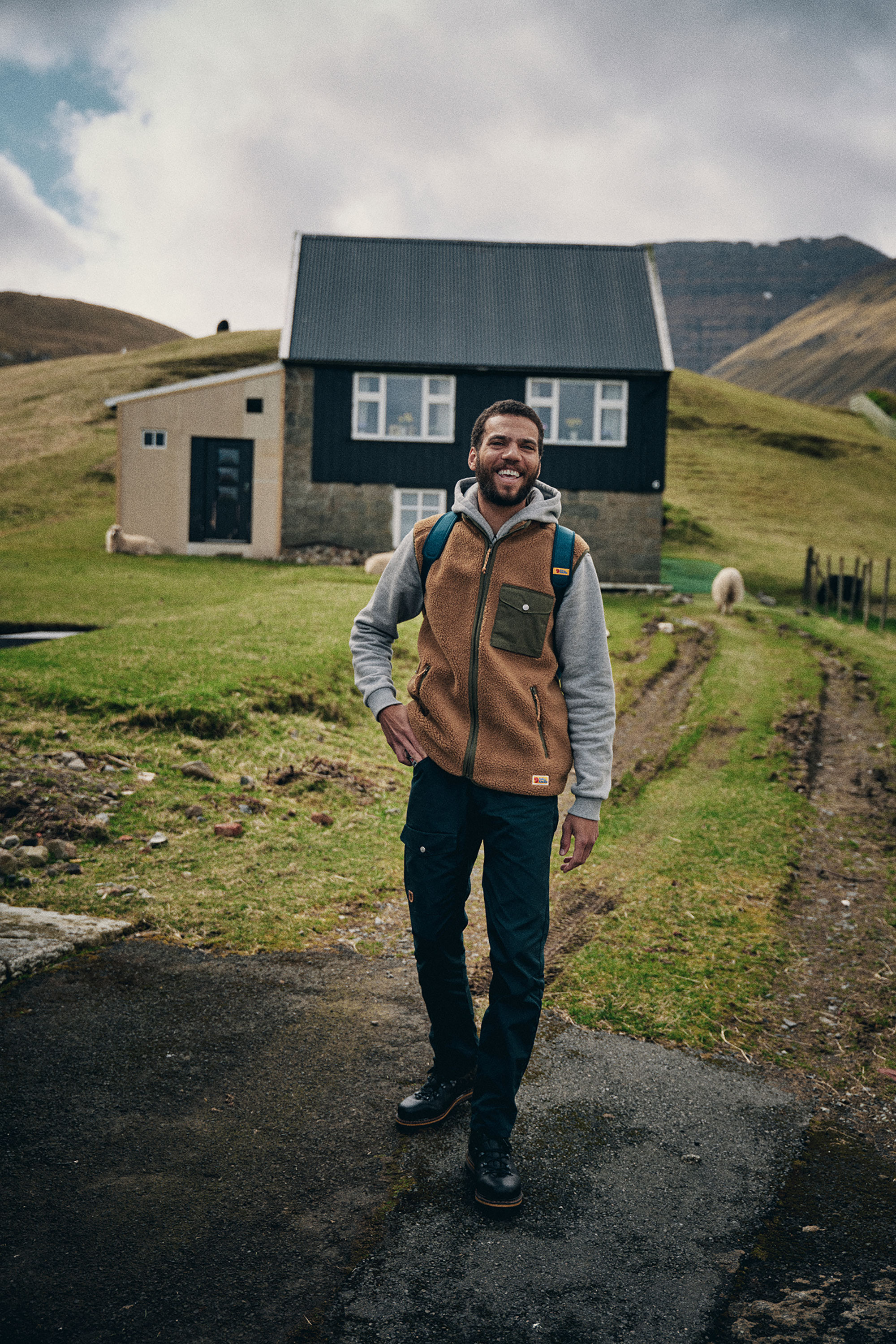 Fjällräven LOGO Hoodie Kapuzen Sweatshirt