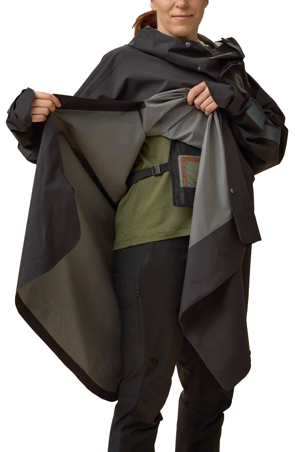 Fjällräven - Hoja Rain Poncho (Fahrrad Nässeschutz)