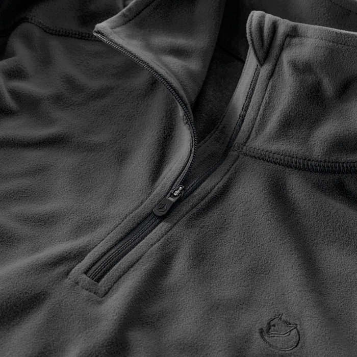 Damen Fjällräven Scare Half Zip Shirt Dark Grey