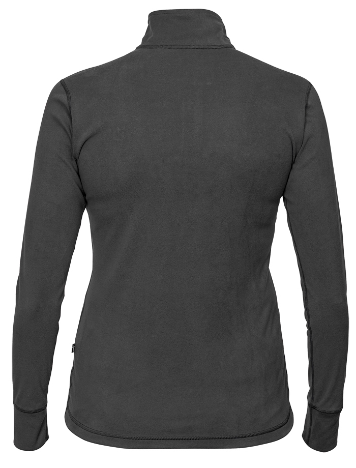 Damen Fjällräven Scare Half Zip Shirt Dark Grey