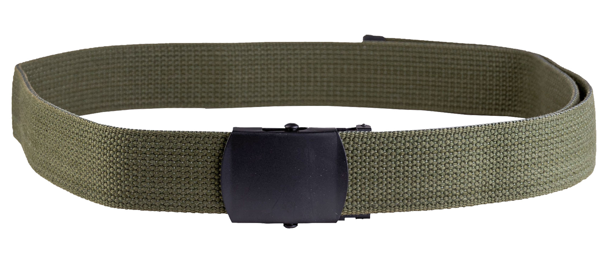 Mil-Tec US Belt Black Buckle 38mm (Hosen Gürtel)