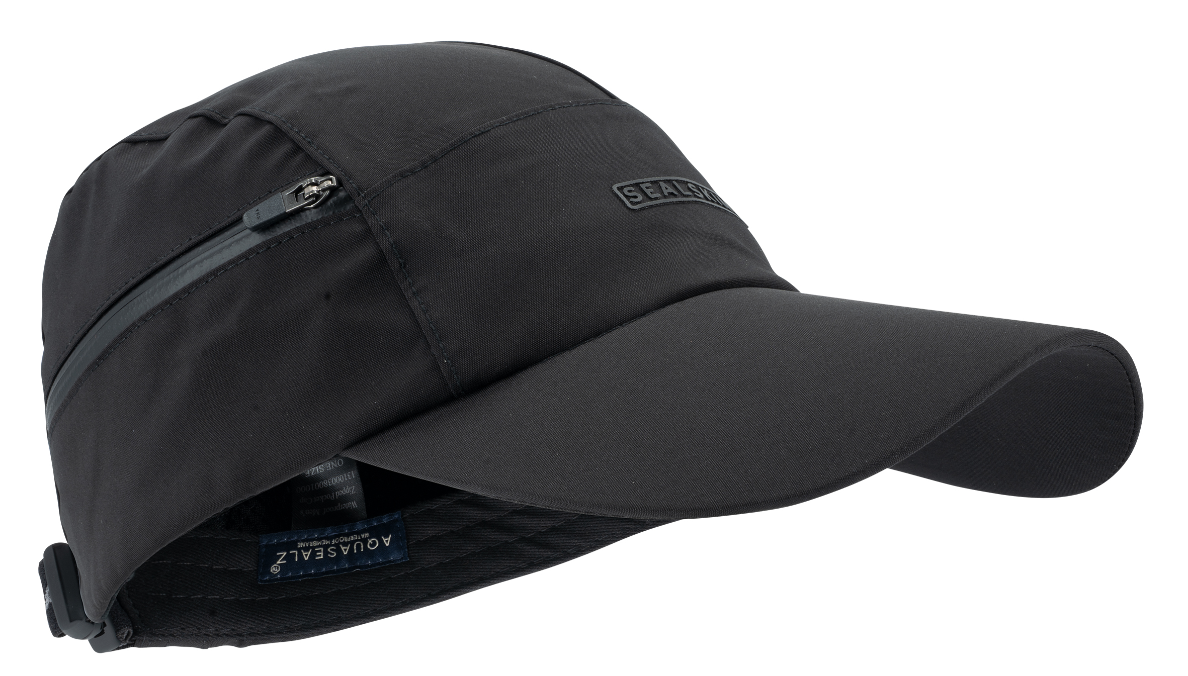 SealSkinz Baseball Cap Scole - Wasserdichte Kappe mit Reissverschlusstasche