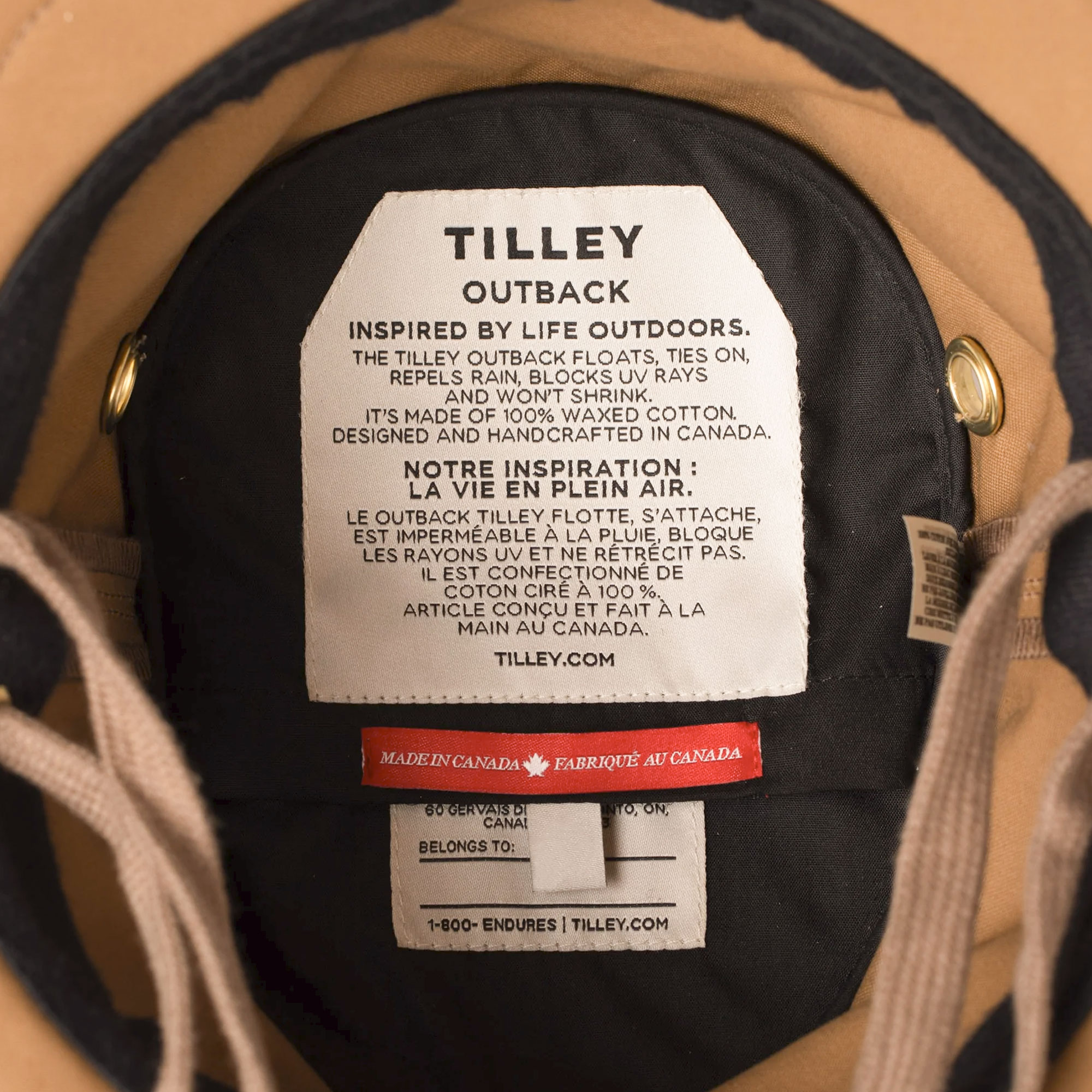 Tilley Waxed Rugged Fedora Hat - Outdoorhut