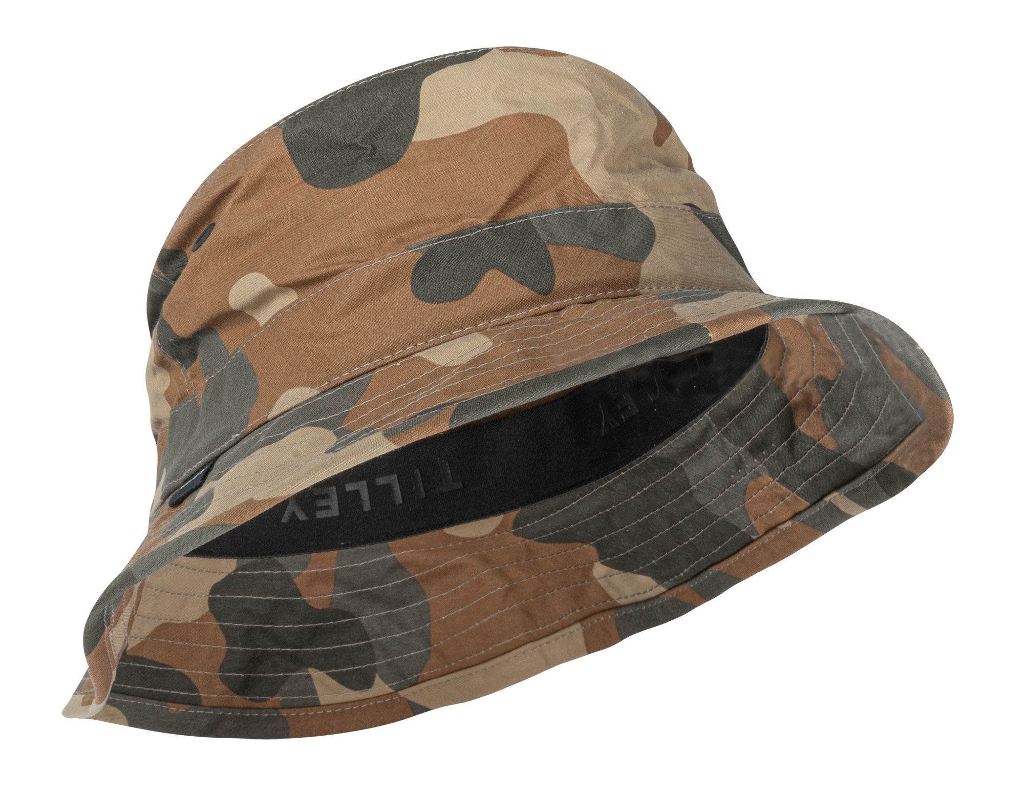 Tilley Waxed Camo Bucket Hat -Anglerhut