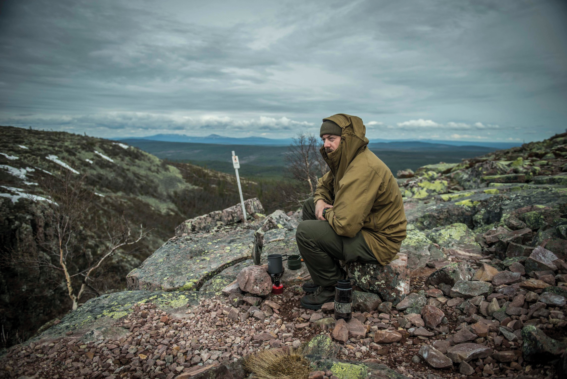 Helikon Wanderer Cap Rollstrickmütze