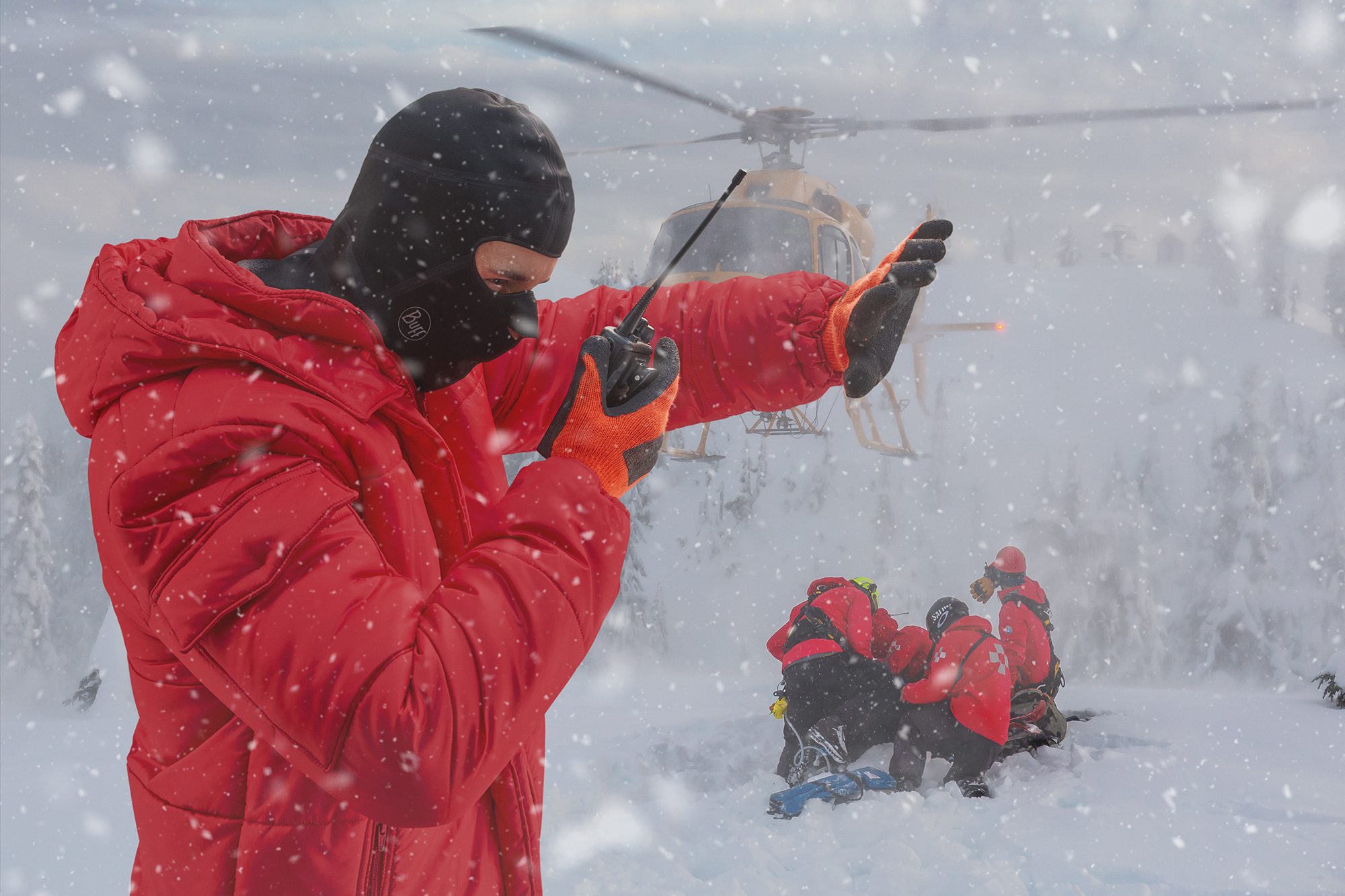 BUFF Windproof Balaclava Solid